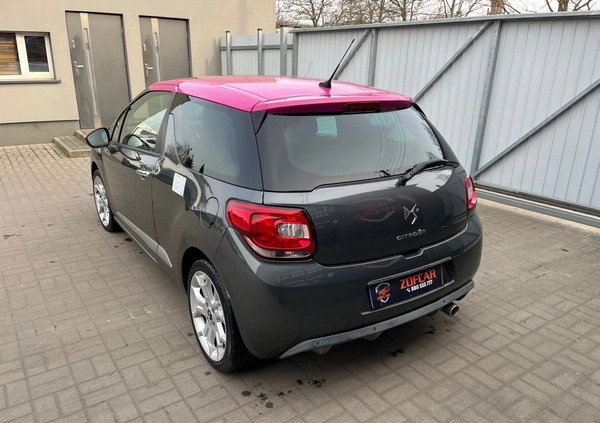 Citroen DS3 cena 11500 przebieg: 180927, rok produkcji 2012 z Łęczyca małe 121